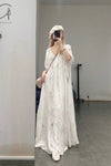 MUTEDANCE Embroidered Flower Dress MD22SS55 Off-White PM32